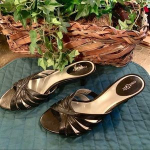 Black Patten Leather heels